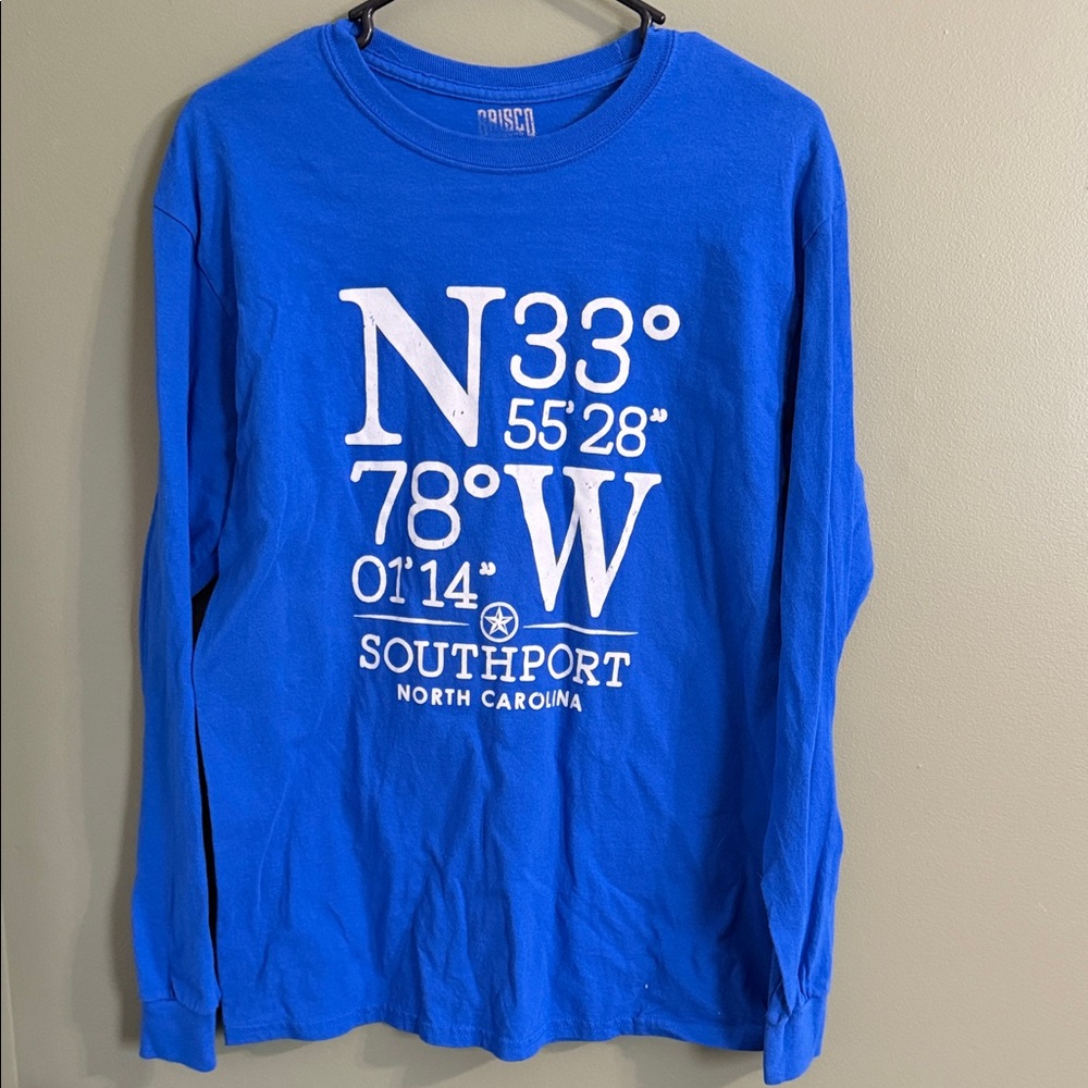 Southport NC Long Sleeve Tee - Medium